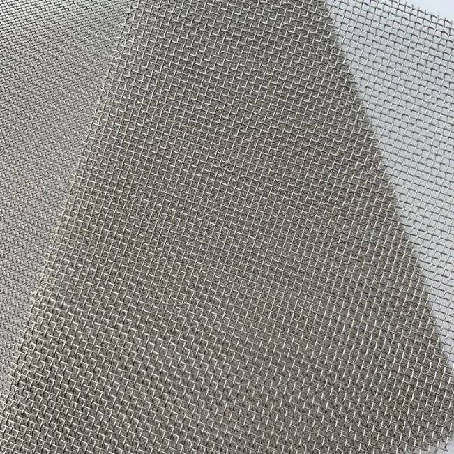 16 18 20 40 Stainless Steel Plain Weave Wire Mesh/Cloth/Fabric Price Per Meter for Filter