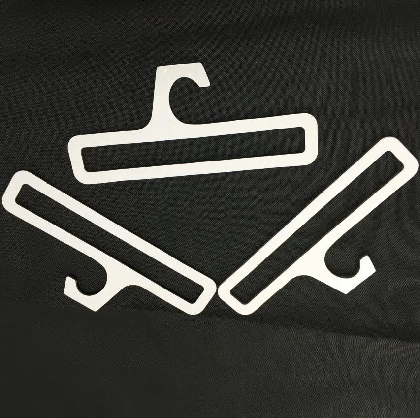 China Custom Logo Printed Brown Gray White Ecofriendly Recylced Cardboard Paper Sweaters Shirts Underwears Trousers Clothes Clothing Shop Display Hanger