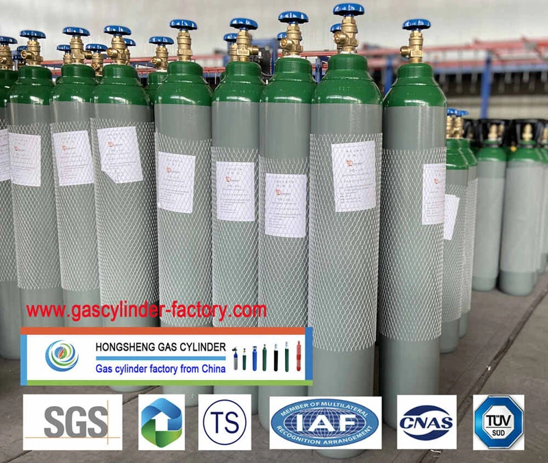 Hot Sale ISO Standard High Pressure Seamless Steel Oxygen Cylinders Argon Cylinders Nitrogen Cylinders