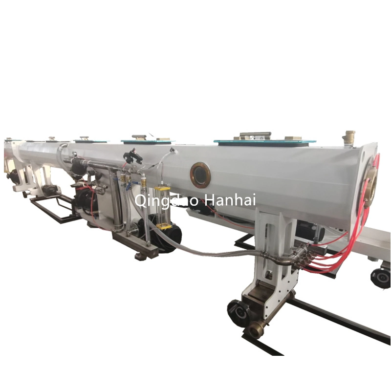 Plastic Fitting Irrigation Agriculture Water Supply Tube Manufacture High Pressure Black Drainage Plastic HDPE Pipe Making Machine