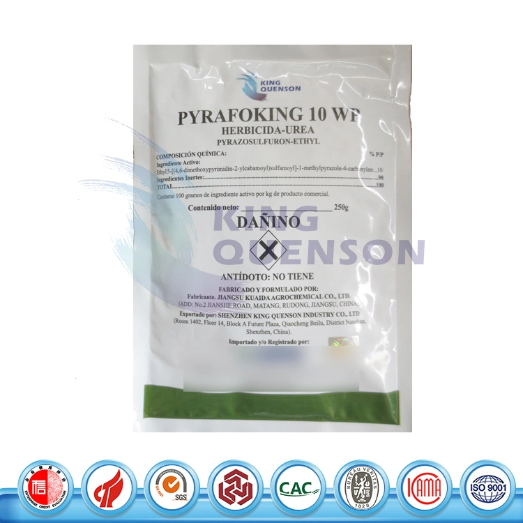 King Quenson Herbicide Crop Protection 98% Tc Pyrazosulfuron-Ethyl 10% Wp