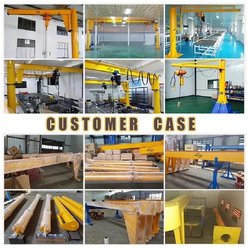 1t 2t 5t Jib Crane Light Type Workshop Construction Used 2000kg / 3000kg / 500kg Slewing Arm Crane