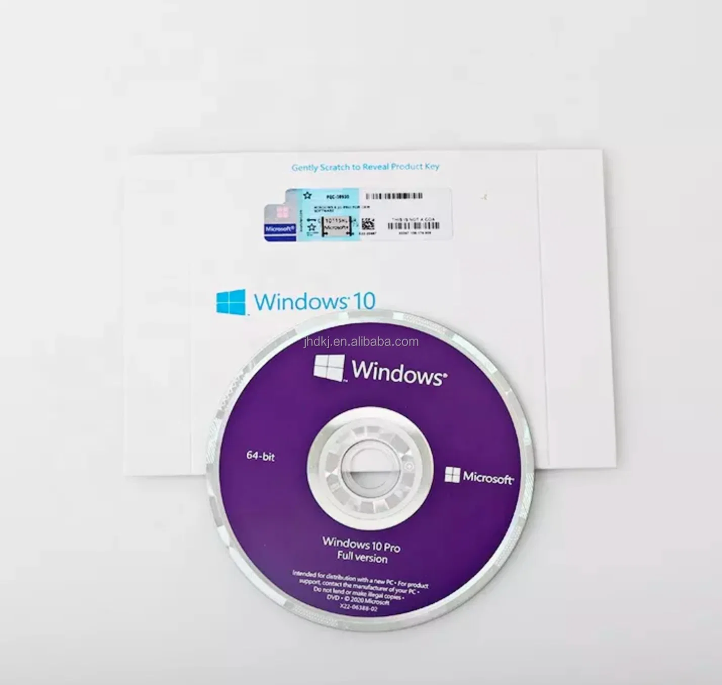 Microsoft Windows 10 Professional 64 Bit OEM DVD Package Activation Online Windows 10