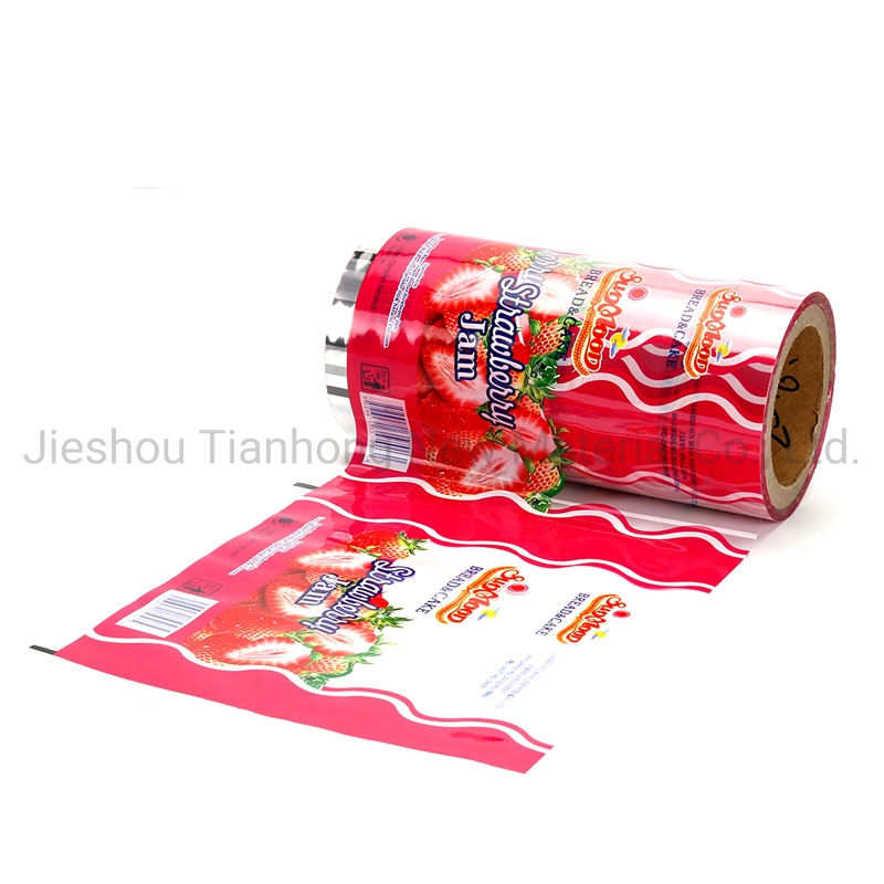 Laminated Plastic Food Packaging Material Aluminum Foil Film for Candy/Snack/Cookie Packaging