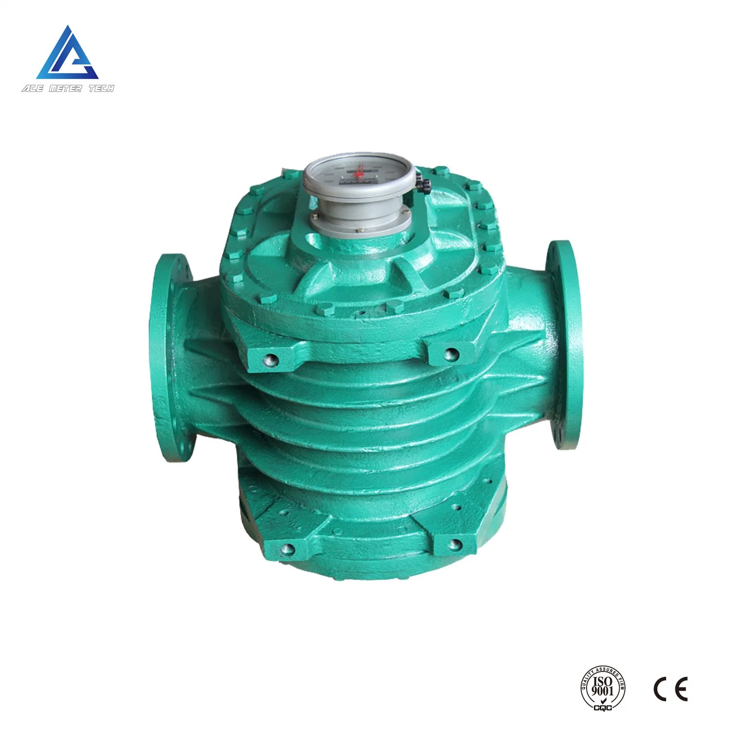 Frequency Pulse Signal Oval Gear Flowmeter Volumetric Flow Meter Positive Displacement Flow Meter for Marine Fuel Oil