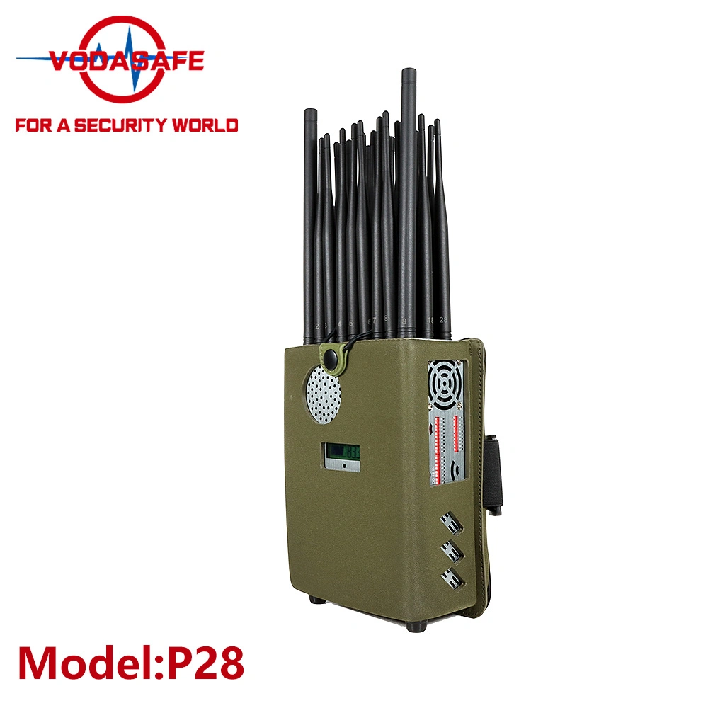 Vodasafe Global Multi-Use Handheld 27 Antenna GPS Jammer