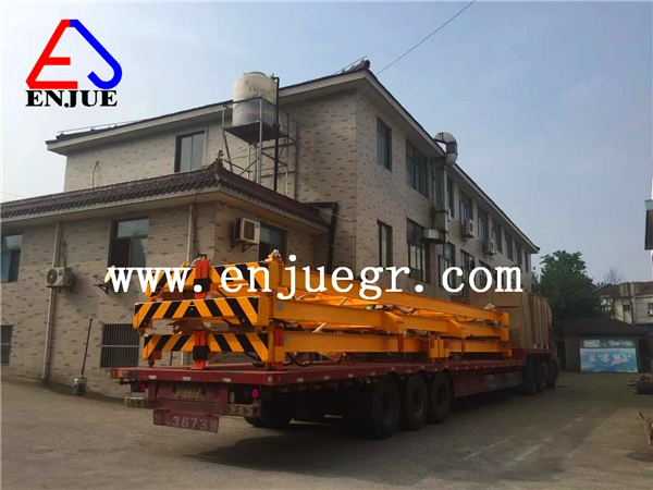 Shanghai Enjue Manual Container Lifting Bean ISO Container Lift Spreader for Sale with RS CCS BV Cert.