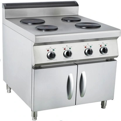 Commercial Hot Stainless Steel Free Standing Gas Lava Rock Grill with Cabinet for Sale