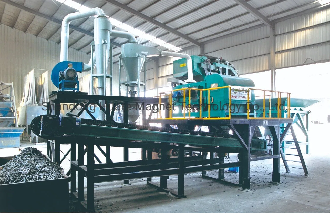 Eddy Current Separator Metal Recycling Machine Sorting Machine Metal Sensor Sorting