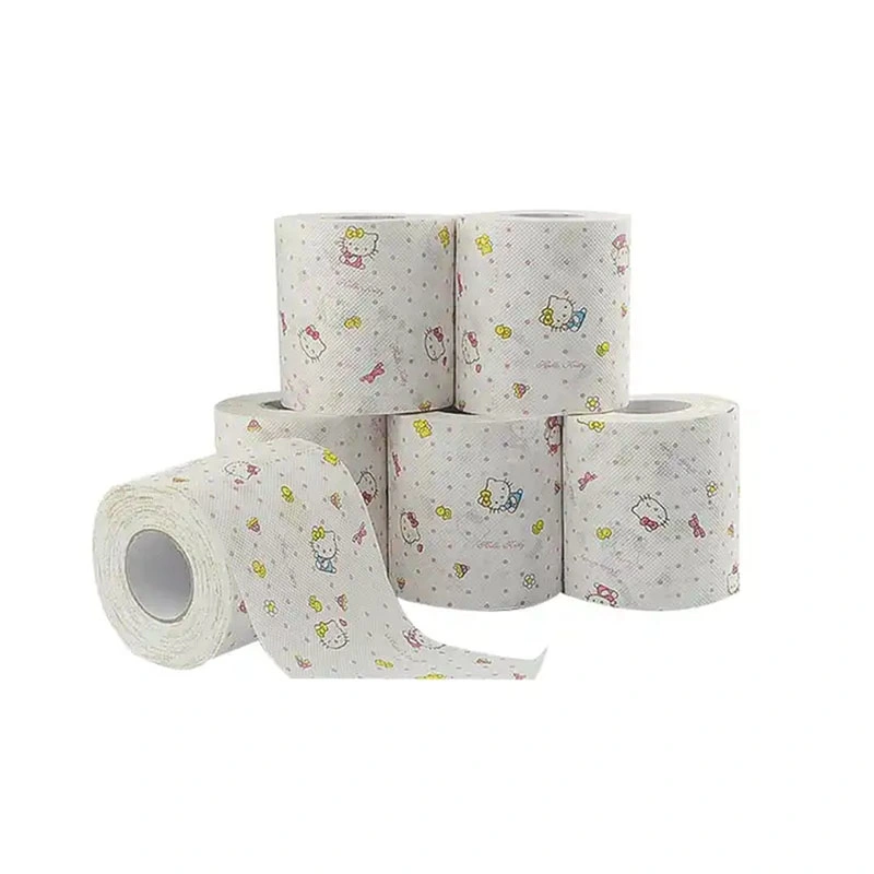 Custom Printed Factory Price Standard Roll Toilet Paper with Core