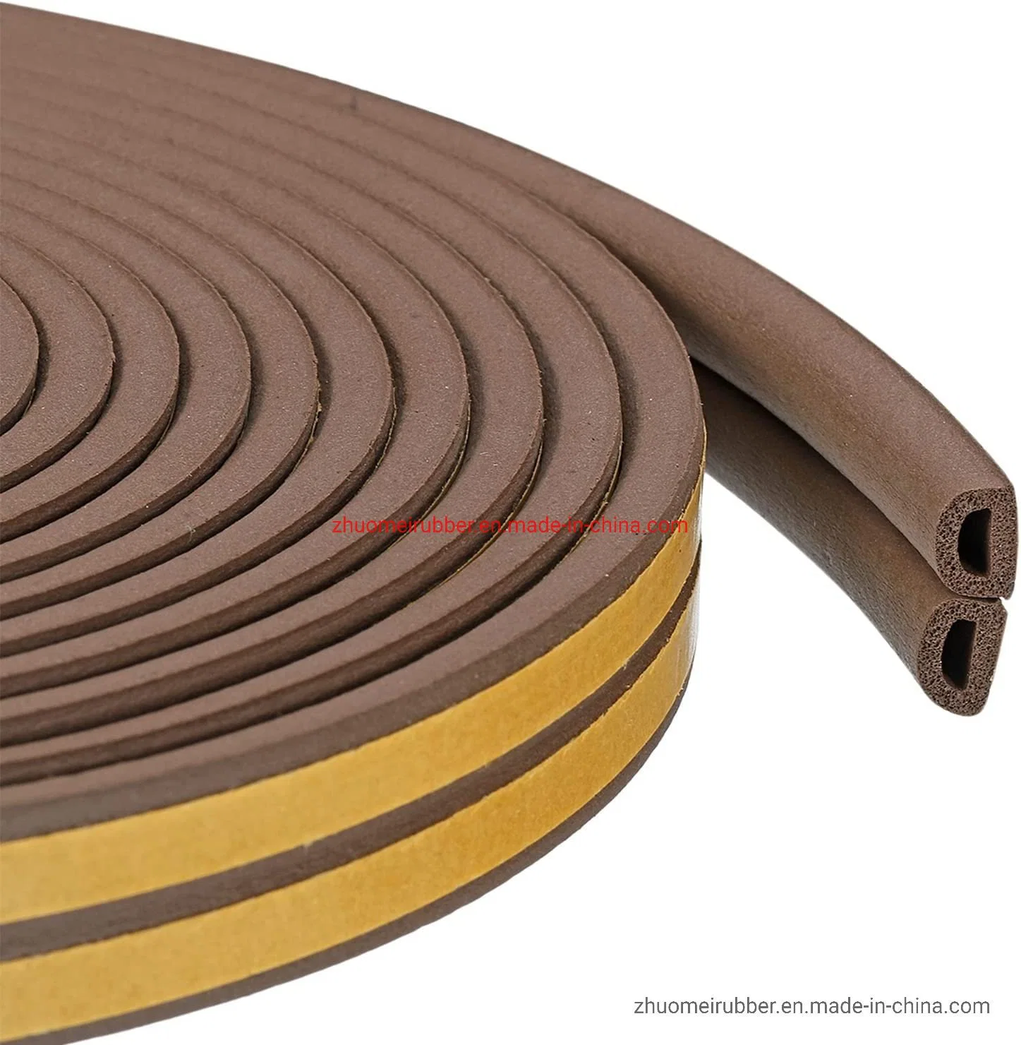 EPDM Tape Adhesive Rubber Soundproofing Weatherstrip