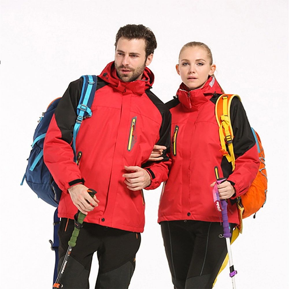Outdoor Ski Suit Waterproof and Windproof Overalls Jacket Embroidery Printed Custom Logo Winter Jacket Unisex