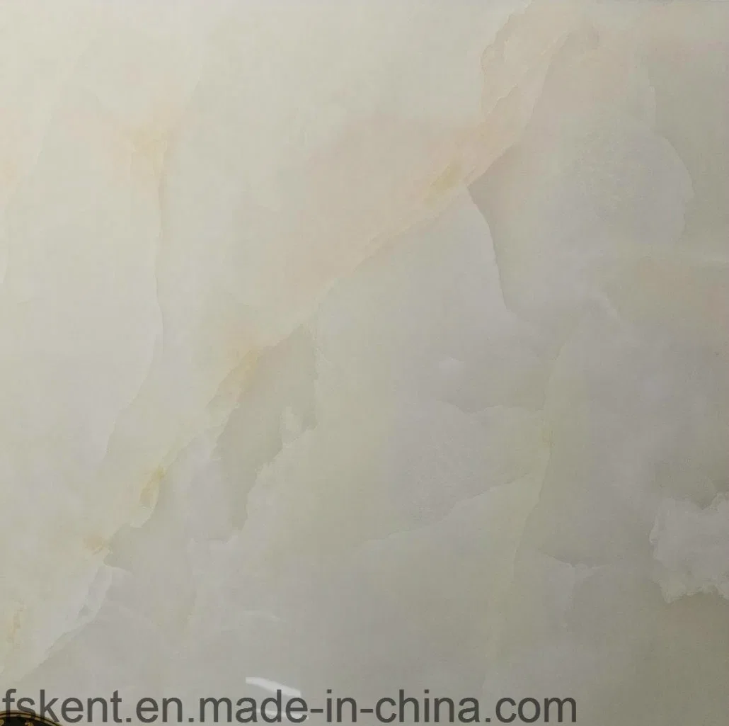 Natural White Jade Glazed Tile in Foshan