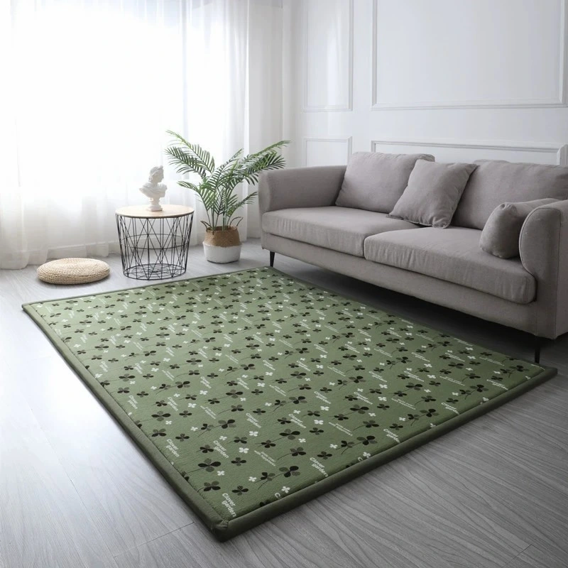 Japanese Tatami Carpet Waterproof Non Skid Kitchen Mats and Rugs Made in China Bedside Blanket Tatami Carpet for Living Room and Bedroom