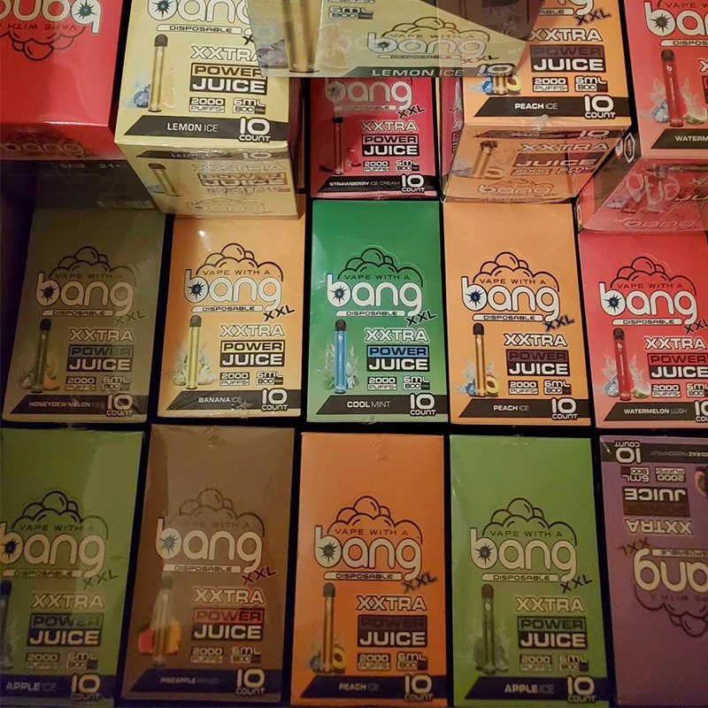 Bang XXL Wholesale/Supplier Disposable Electronic Cigarette 2000 Puffs en Stock