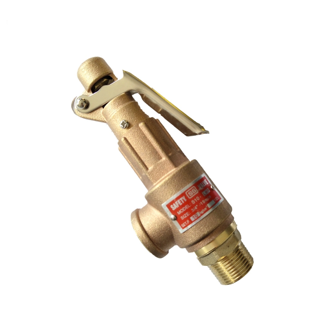 Industrial Brass Style Air Gas Steam Boilers Safety Valve