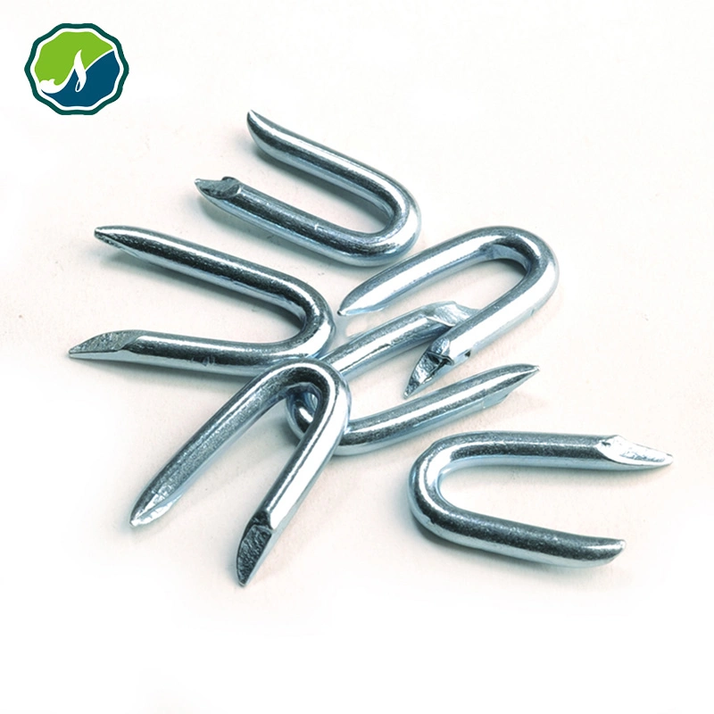 Bulk 3 Galvanized Barbed Steel Fencing Type Fixings U Nail Fence Staple