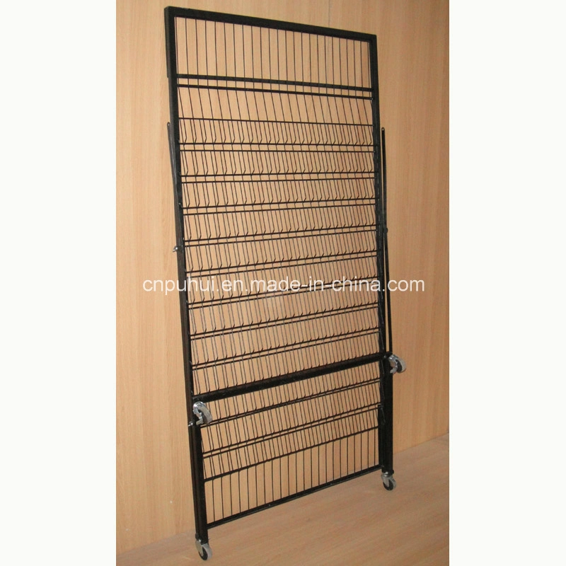 Multi Layer Folding Booklets Presentation Wire Display Shelving (PHY391)