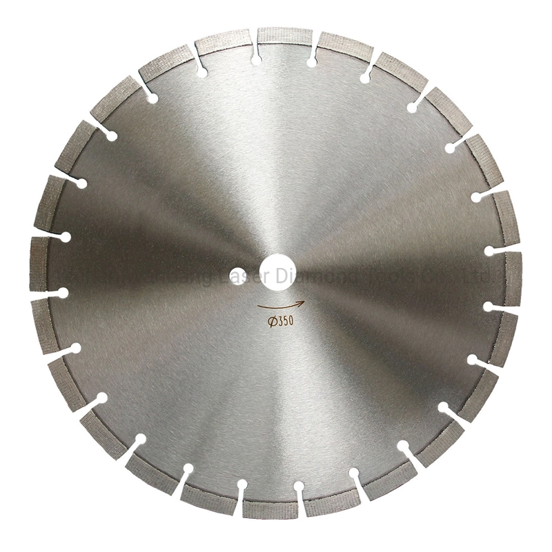 350mm Diamond Cutting Disc for Handheld Saw with Arix Pattern Segment