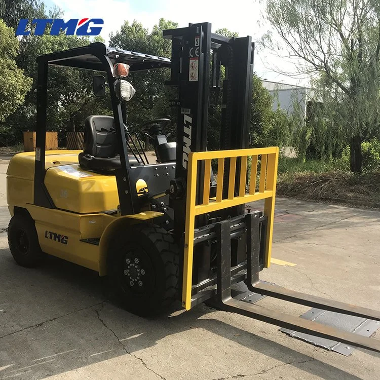 China Diesel Forklift 3.5 Ton Forklift Equipment with 4500mm Triplex Mast
