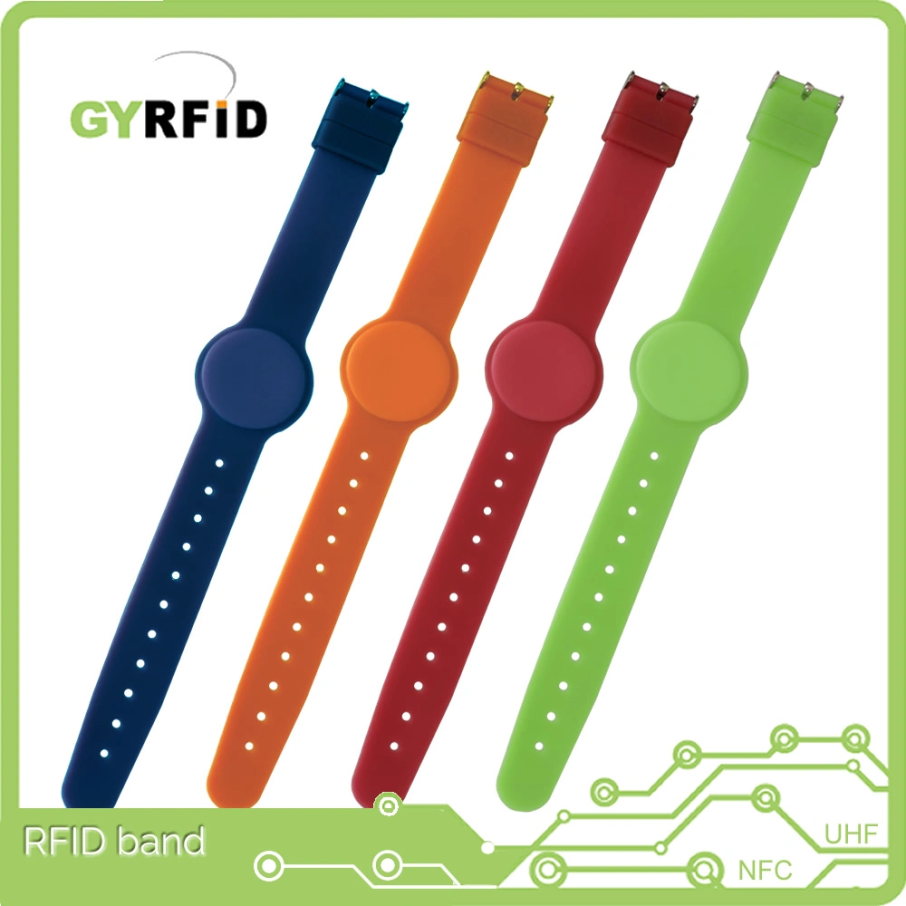 Hitag2 ID Wristband MIFARE Wristbands for Construction Site (WRS02)