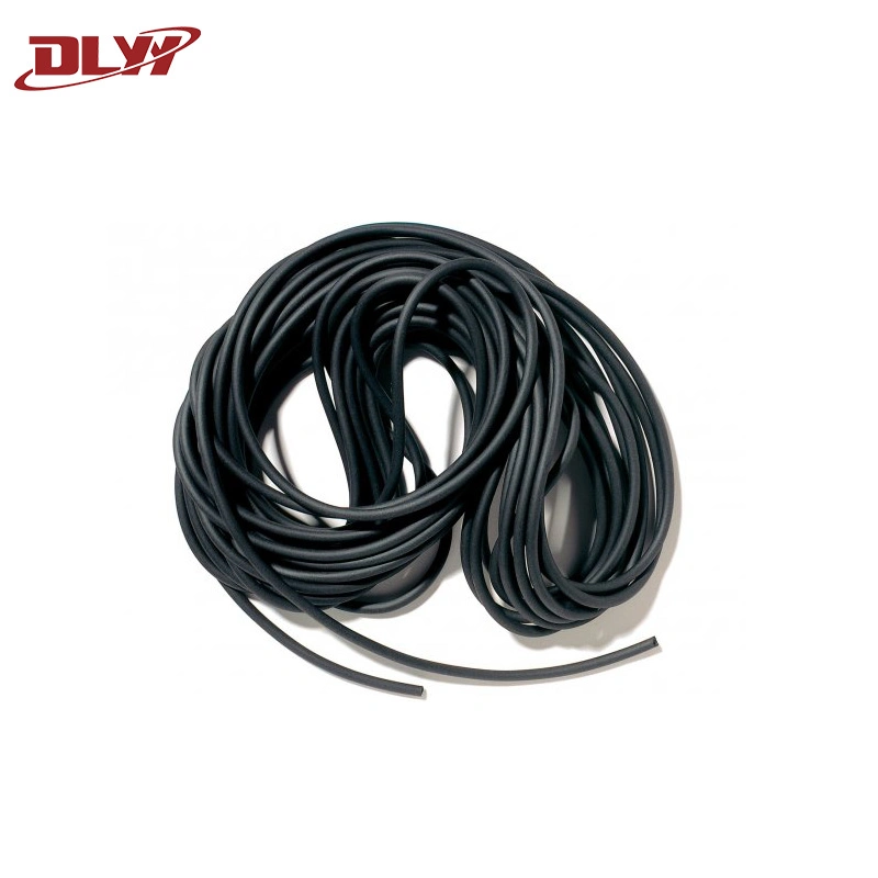 De silicona suave, de alto rendimiento FKM Cr cable de la junta de caucho EPDM espuma extruida de celda cerrada esponja cordón elástico