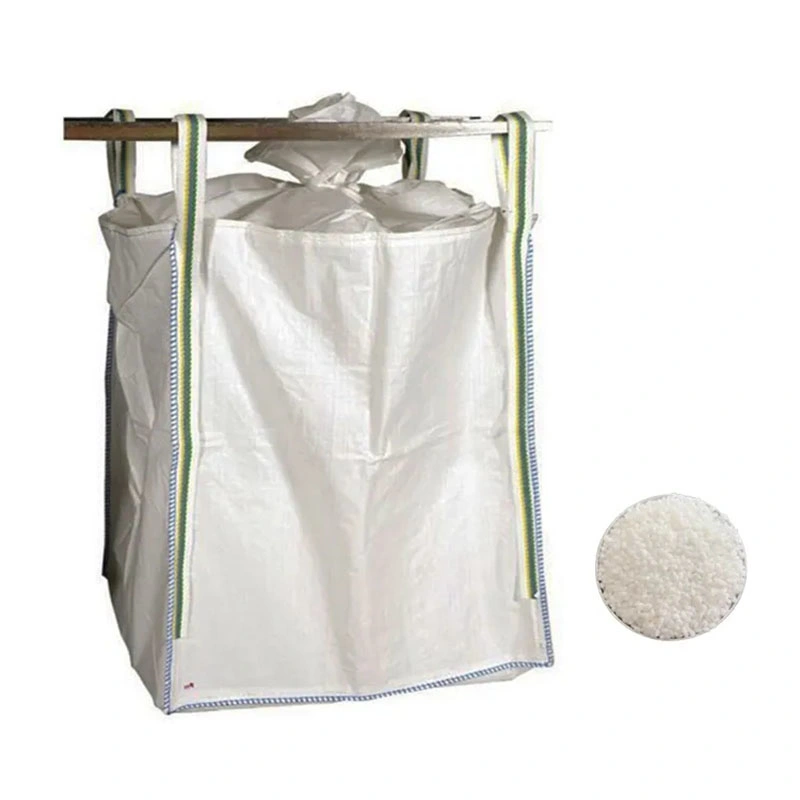 1 Ton Jumbo Bulk Big Bag Packing for Rice or Wheat Many Time Using, UV Treated, Safety Factor: 5: 1 Super Sacks