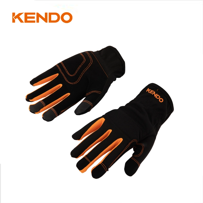 Mechanic Gloves Foam Insert in Palm and Knuckle for Anti-Vibration Protection