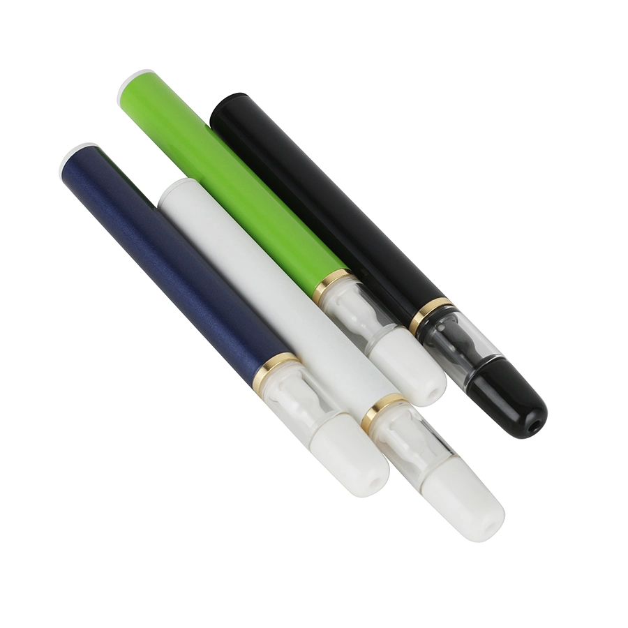 Rhy-D016 Light Green 0.5ml/1ml Vape Pen Stick No Leak 510 Thread Empty Vape Cartridge