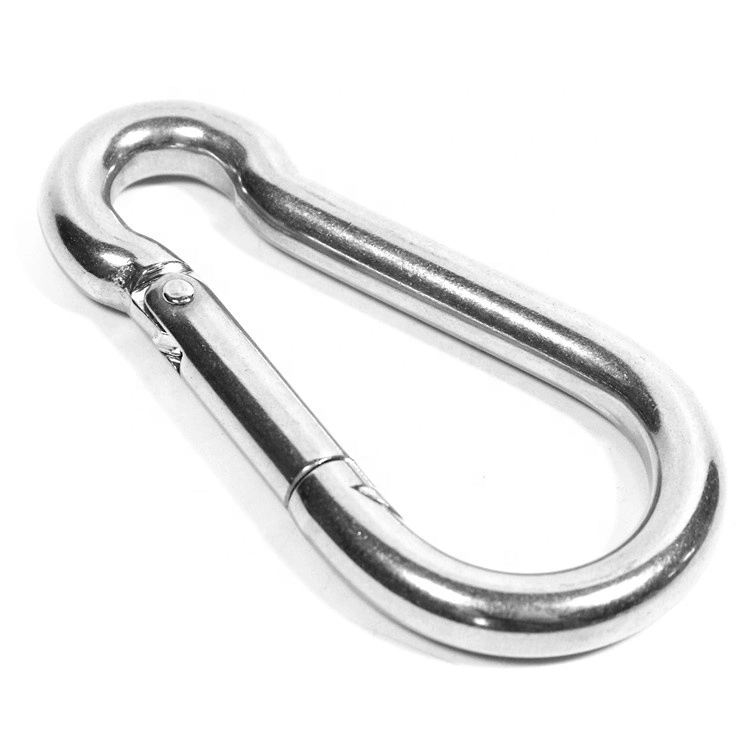 Karabiner Link Schnalle Pack Grade Aus Edelstahl Mit Schnapphaken Heavy Duty Quick Link für Camping Angeln Wandern Reisen