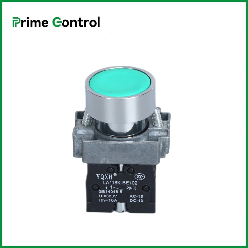 Mushroom Metal Type Pushbutton Switch (LA118KBM6)