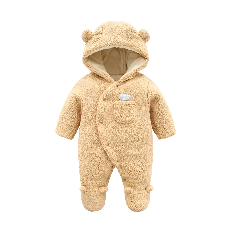 Babies Clothes Fleece Jumpsuit Baby Winter Jumpsuit Newborn Jumpsuit Newborn Baby Garment Baby Wear Infant Jumpsuit Cute Clothes Kids Clothes Children Clothes