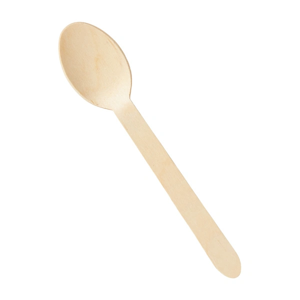 Cheap Biodegradable Disposable Birch Wooden Cutlery 160mm