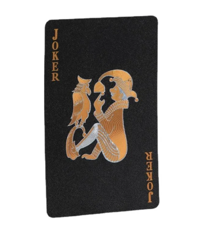 Custom Promation Advertising PVC Pet Plastic Playing Cards Poker Bridge Tarot Game Cards