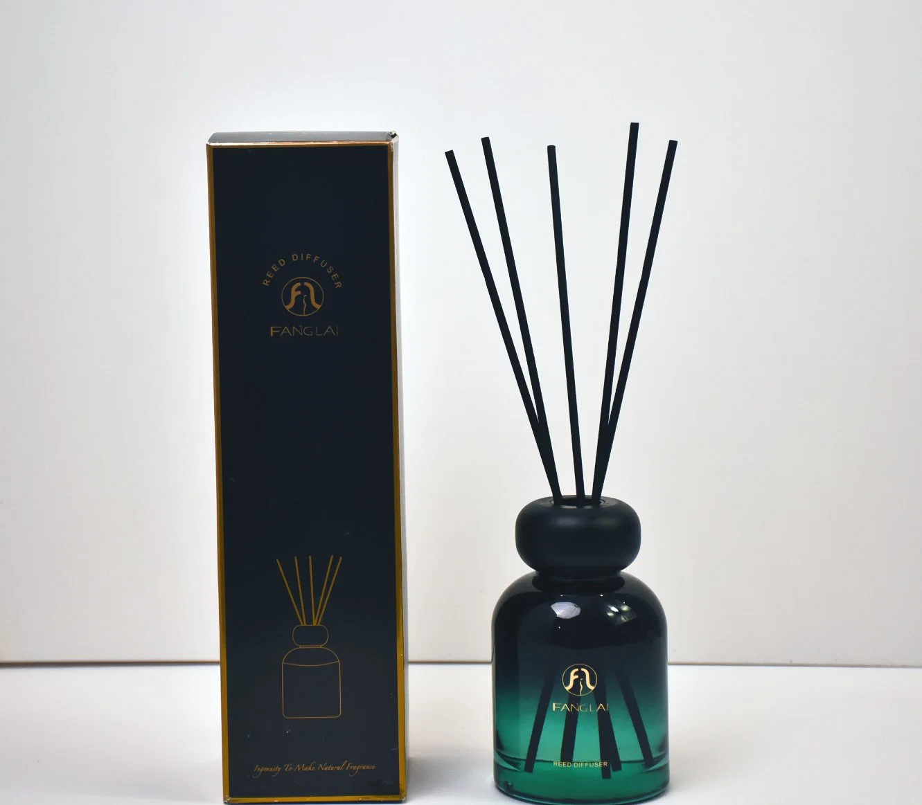 Aroma Decor Factory Produced Hotel Empfiehlt Gradient High-End Aroma Reed Geschenk Mit Diffusor