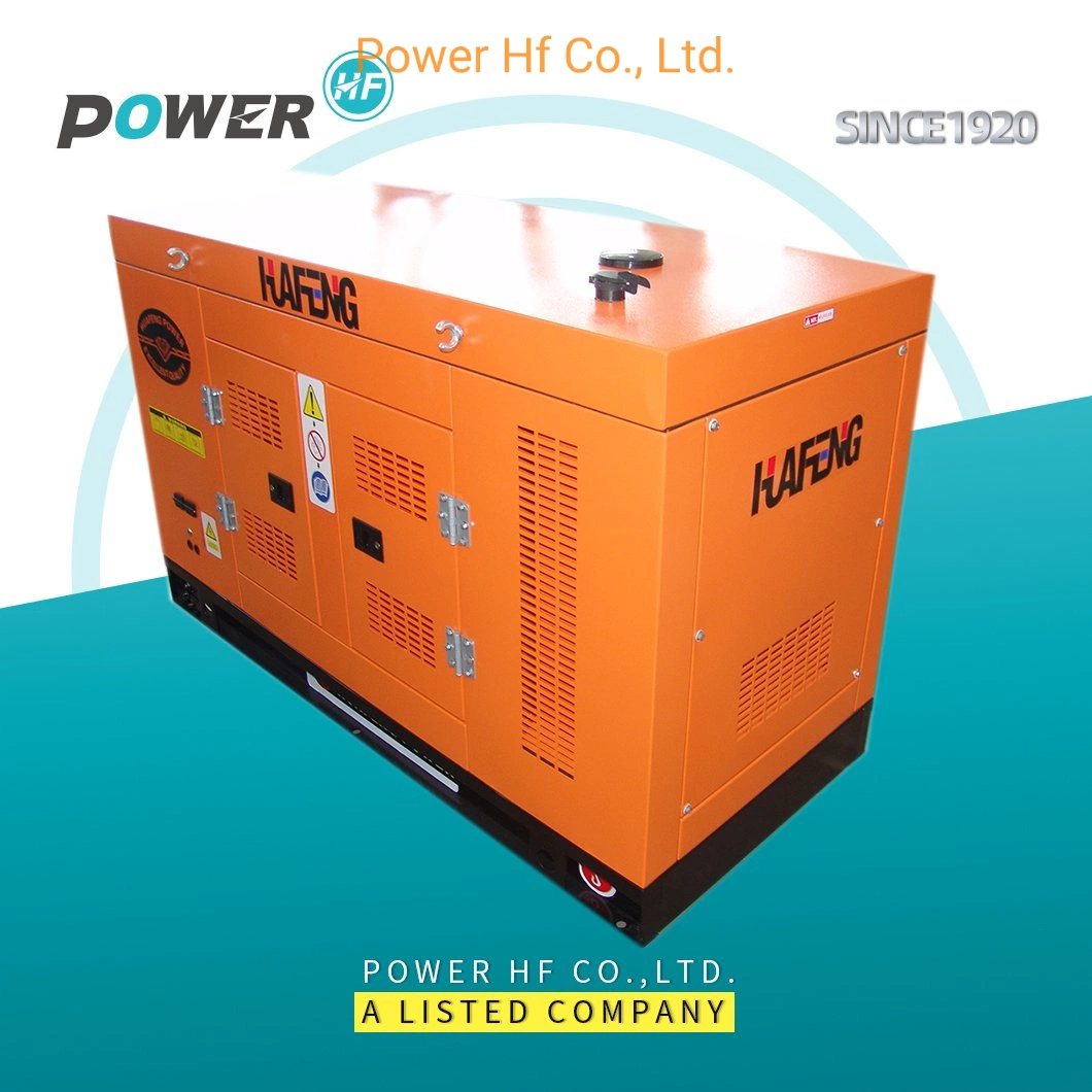 32 Kw 40 kVA 50 Hz 1500 Rpm 3 Phases Water Cooled Silent Canopy Soundproof 8 Hours Fuel Tank Diesel Generator Set with 41 Kw 4 Cylinders Turbocharged Engines