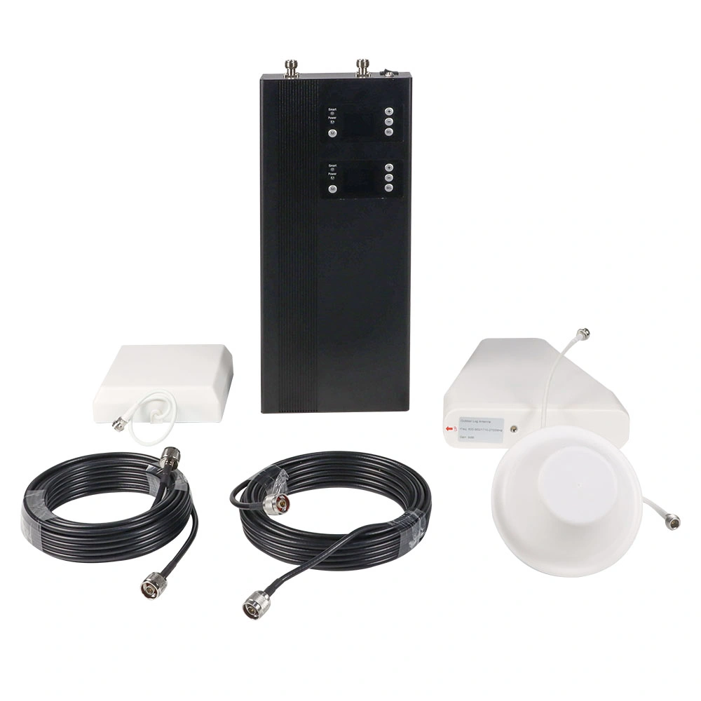 23dBm 4band B12 B5 B2 B4 850MHz 1900MHz 700MHz 1700MHz Mobile Phone Signal Booster