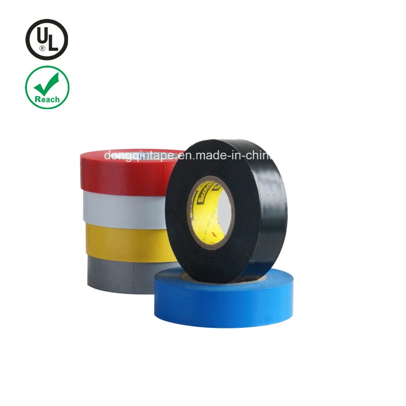 Fire Retardant Rubber More Stickness Adhesive 3m Brand PVC Tape