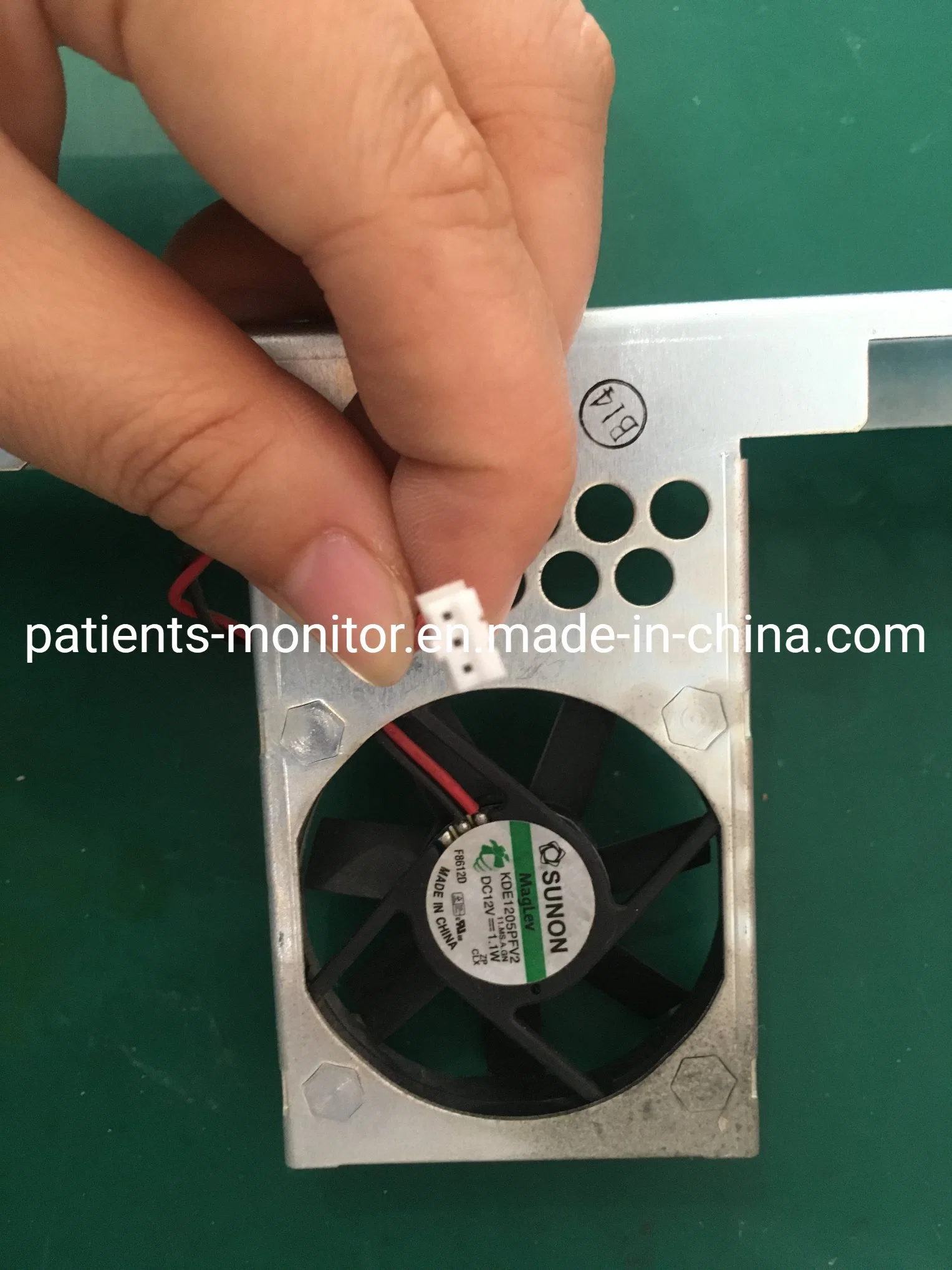 Mindray T5 Patient Monitor Fan Sunon Maglev Kde1205pfv2 DC12 بقدرة 1 فولت