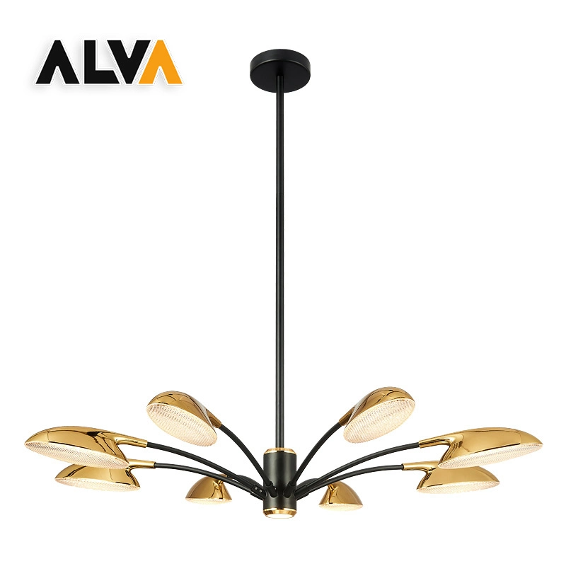 Alva / AlOEM الألومنيوم وAcrylic LED مدمج 6 واط مصباح الطاولة