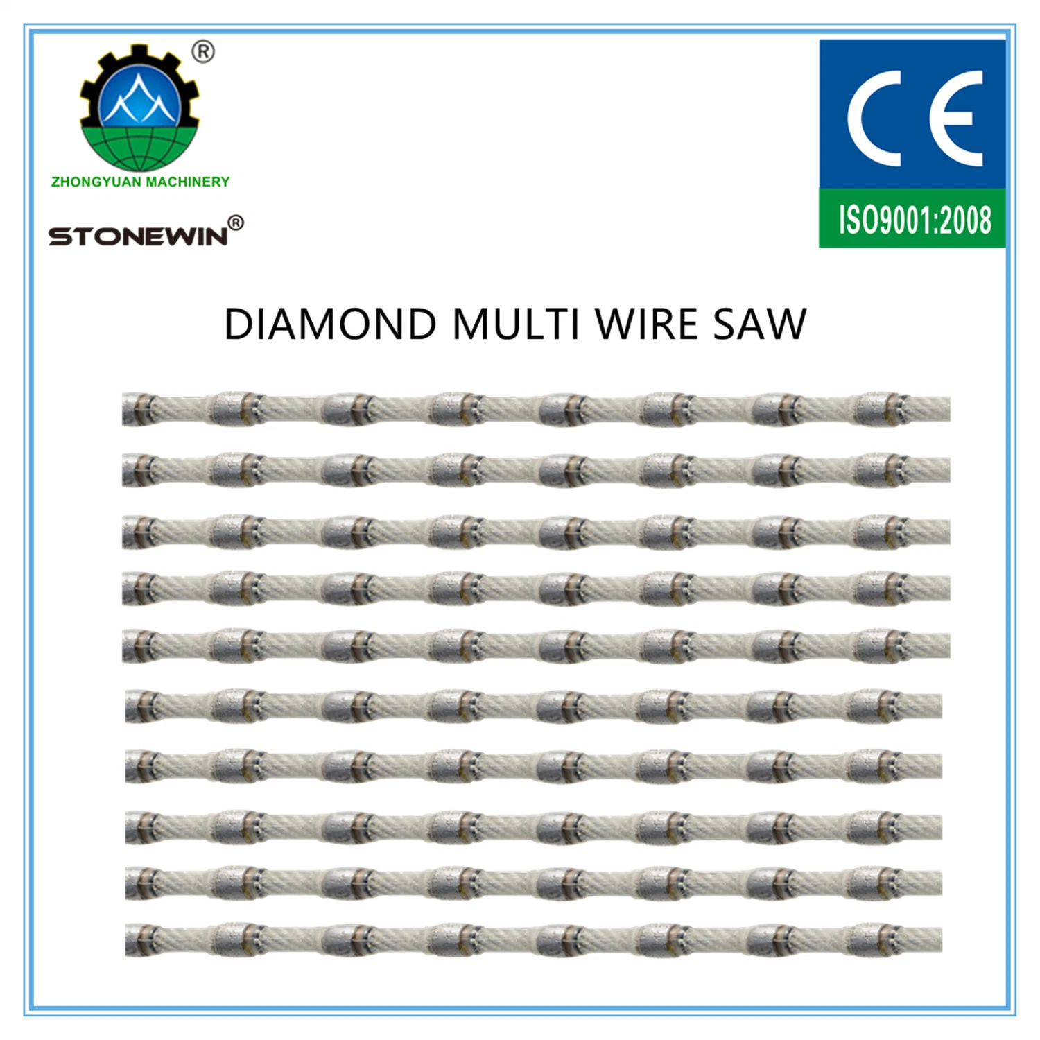 Zhongyuan Diamond Wire Cutting Multi Wire 7.5mm
