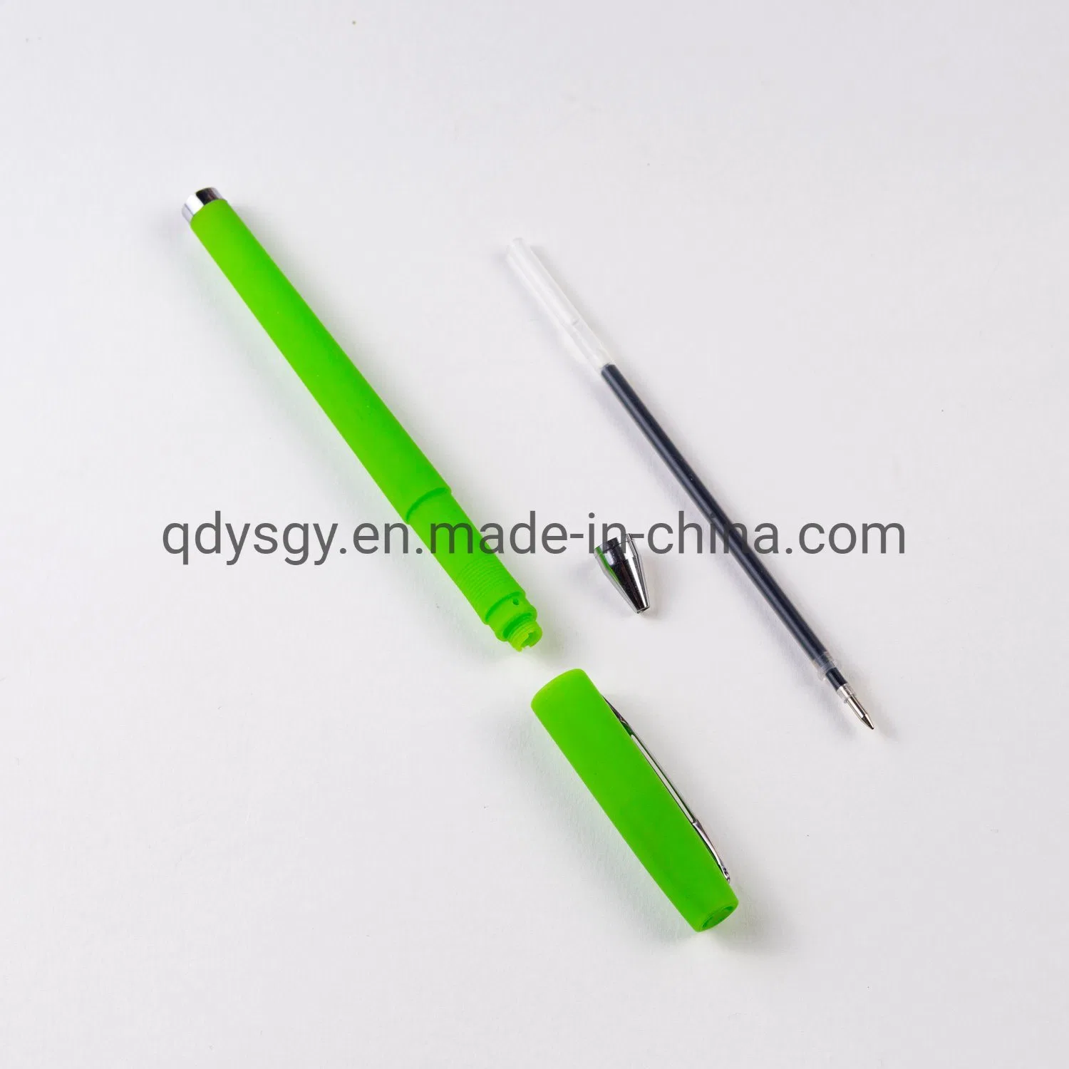 Office Supply Gel Pen with Stainless Clip