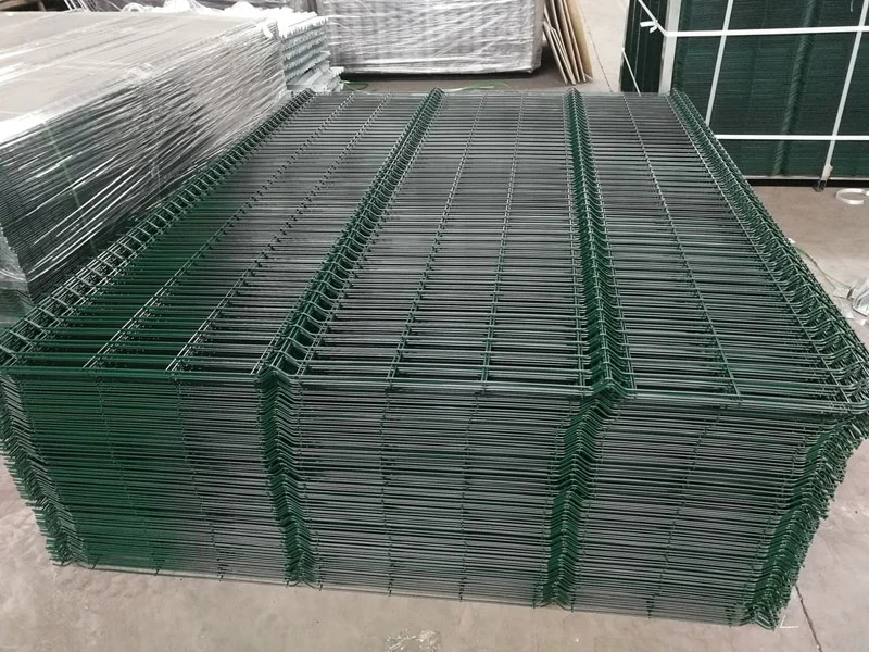 Paneles de cercado de jardín 3D recubiertos de PVC de alta calidad