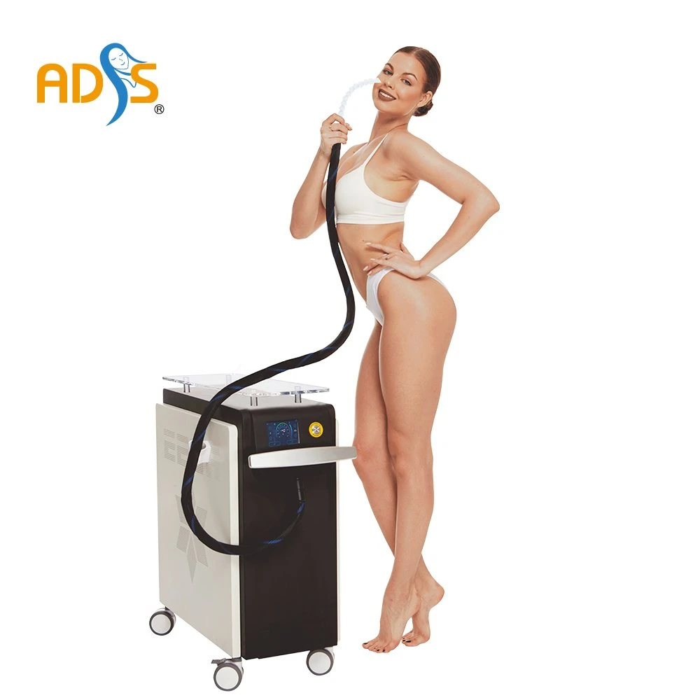 CE Certified Desktop Zimmer Air Cooling System for Tattoo Removal Picolaser Machine Air Compressor Cooling Hair Removal Reduce Pain IPL 1550nm YAG Laser