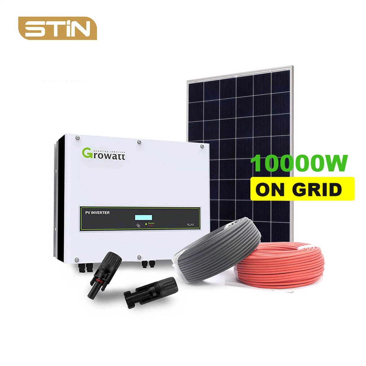 Industrial Power 10kw on Grid Solar System