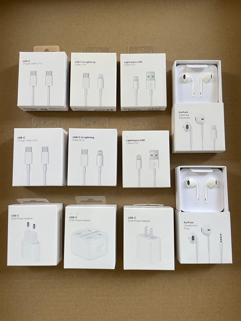 Hot Sale 20W Pd USB C Wall Charger Type C Power Adapter Lightning Cable Fasting Charging for Apple iPhone 14 PRO Max 13 12 11/Xs/Max/Xr/X/8 Plus/Se 2020, iPad