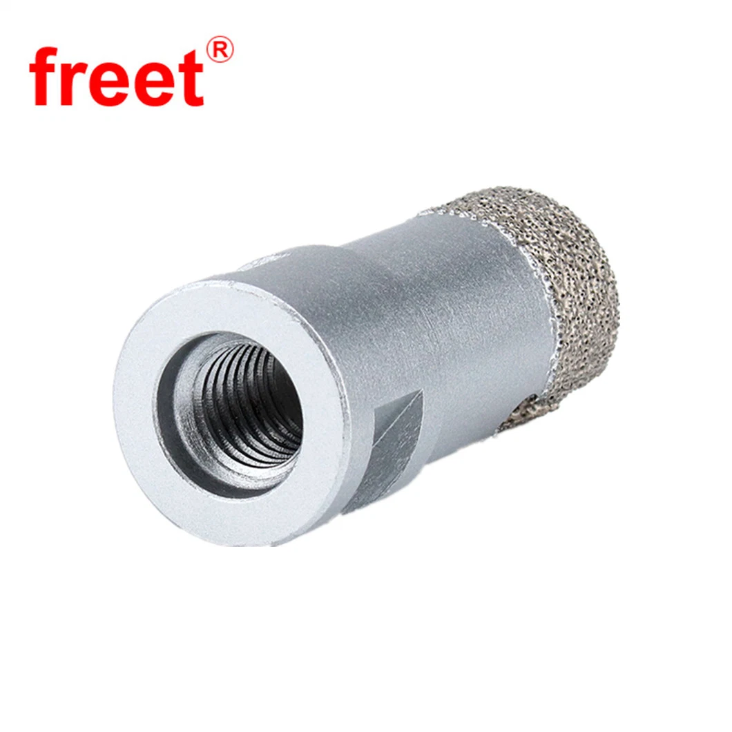 Vacuum Brazed Dry Diamond Drilling Core Drill Bits Ceramic Tile Hole Saw