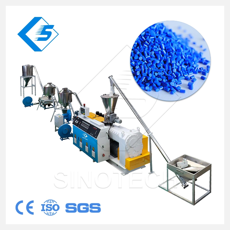 Wire Cable Extrusion PVC Compound Granule Granulating Making Machine