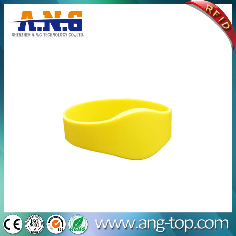 125kHz RFID Lf Silicone Wristband with Chip Tk4100
