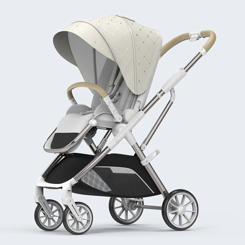 New Baby Stroller Can Sit and Lie Light Baby Stroller Walking Baby Stroller Folding High Landscape for Travel